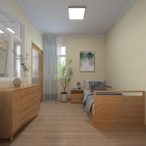 现代养老院3D模型下载